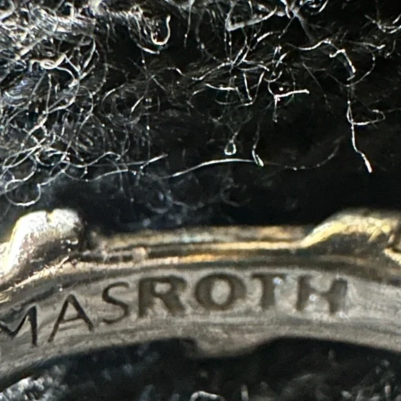 PETER Thomas Roth .925 Sterling Twisted Ribbon Band Ring